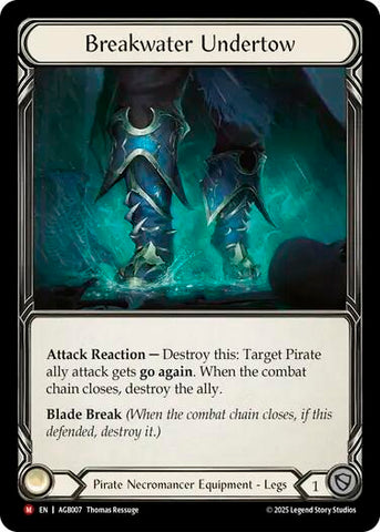 Breakwater Undertow [AGB007] (Armory Deck: Gravy Bones)  Rainbow Foil