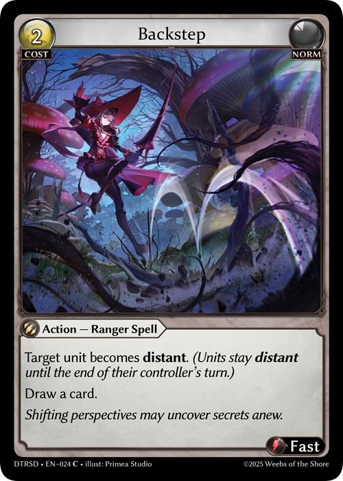 Backstep (24) [Distorted Reflections Starter Decks]