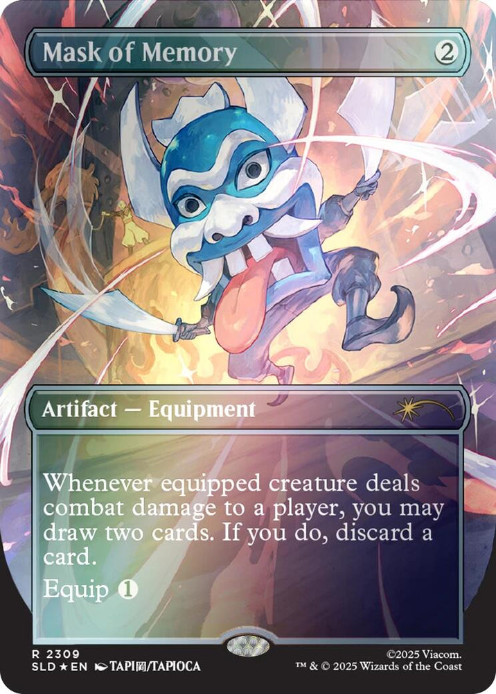Mask of Memory (Rainbow Foil) [Secret Lair Drop Series]