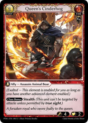 Queen's Cinderhog (093) [Phantom Monarchs]