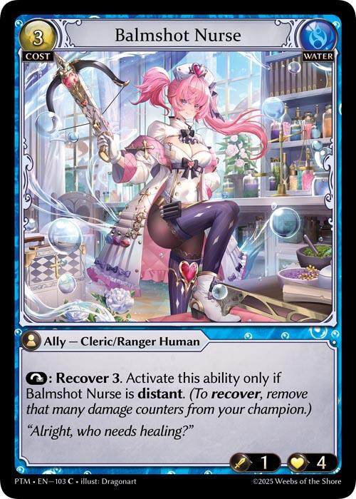 Balmshot Nurse (Curio Foil) (103) [Phantom Monarchs]